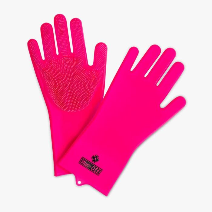 Muc Off Muc-off schrobhandschoen pink Roze