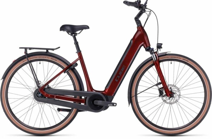 Cube SUPREME HYBRID PRO 500 Red/black Lageinstap