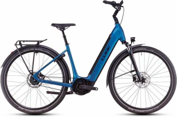 Cube SUPREME HYBRID DELUXE ONE 625 Electricblue/black Lageinstap