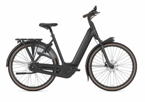 Gazelle Grenoble C8+ Black Mat DAMES