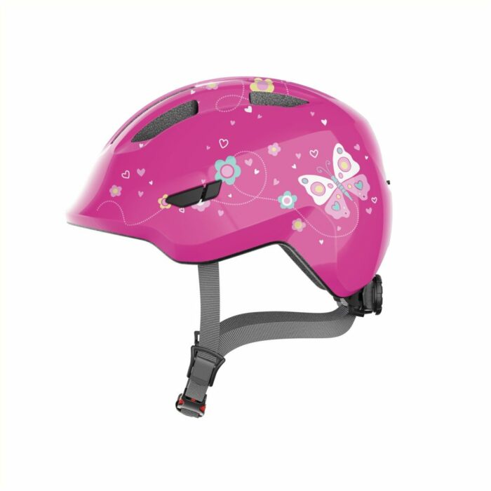 Abus helm Smiley 3.0 Pink Butterfly
